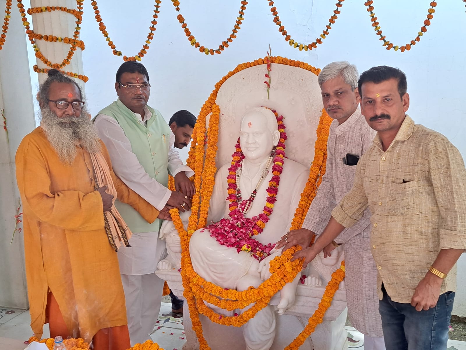 पुण्य तिथि पर याद किए गए पूर्व विधायक स्व. ओम प्रकाश