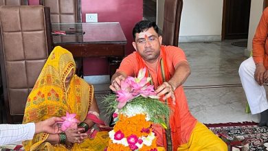 Photo of सराय सहजादी गाँव में बीजेपी नेता ने कराया रूद्राभिषेक