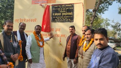 Photo of ब्लाक प्रमुख ने किया तीन वाटर कूलर व सड़क का उद्घाटन