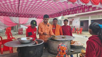 Photo of अयोध्या में प्राण प्रतिष्ठा के अवसर पर व्यापारी नेता ने कराया विशाल भंडारा