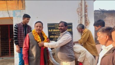 Photo of मोहनलालगंज ब्लॉक प्रमुख ओमप्रकाश शुक्ला विंधेश्वरी ने किया इंटरलॉकिंग रोड का उद्घाटन