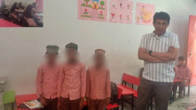 Photo of संभल में ‘मजहबी क्लास’: हिंदू बेटियों को हिजाब, बेटों को पहनाई टोपी