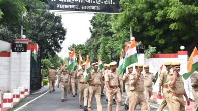 Photo of 35वीं वाहिनी पीएसी में निकाली गई भव्य तिरंगा रैली